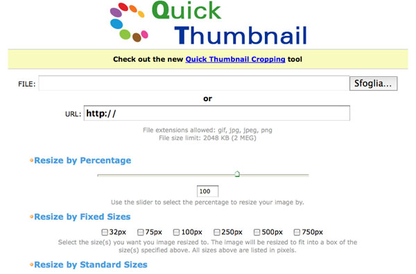 Online Photo Editing Software quicktumbnail