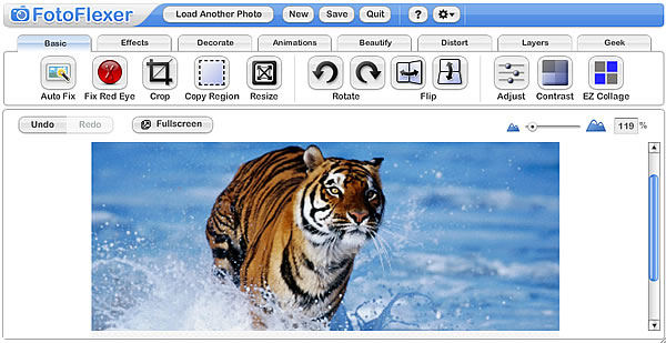 FotoFlexer - Free Online Photo Editor